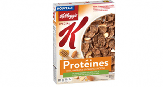 Recevez des coupons rabais Kellogg’s par la poste !