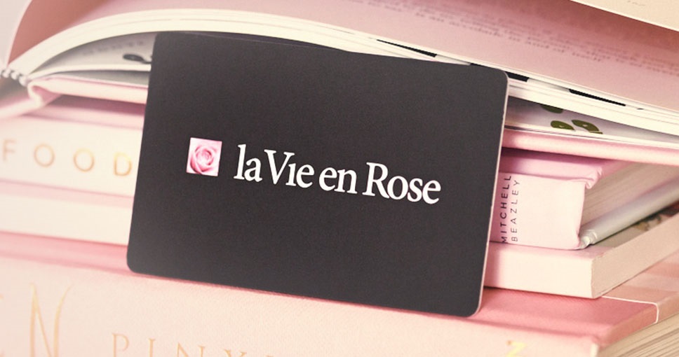Carte cadeau La Vie en Rose de 100$ à remporter !
