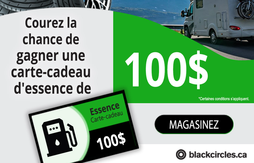 Gagnez une carte-cadeau essence de 100$ !