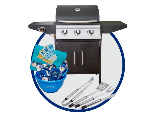 Un BBQ flambant neuf + des paniers cadeaux Fermes de Burnbrae à gagner !