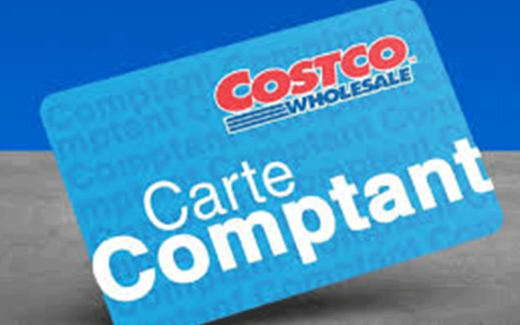 Une carte cadeau Comptant de Costco (100$) à gagner