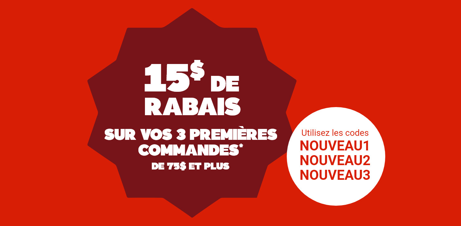Bénéficiez d'un rabais de 15$ sur votre épicerie en ligne Metro !