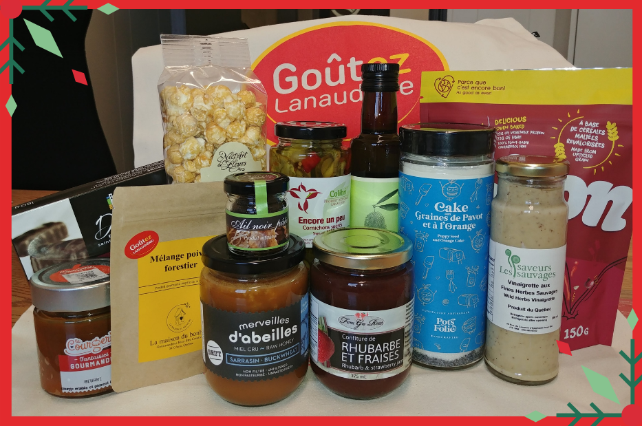 Remportez un assortiment de produits locaux