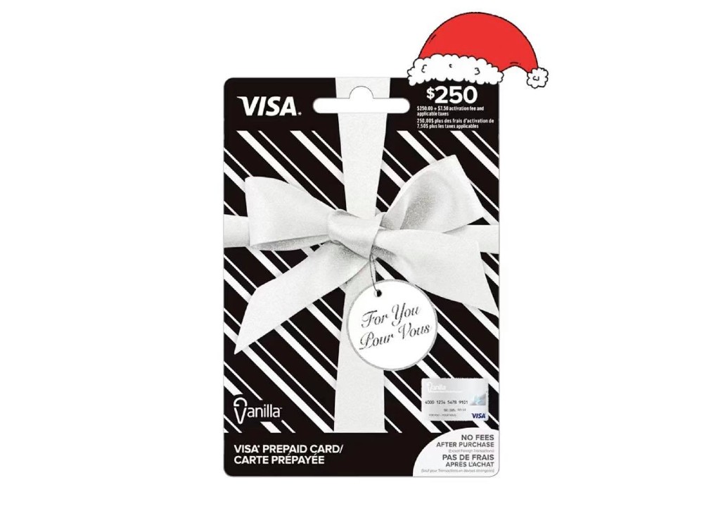 Une carte prépayée de 250$ à remporter !