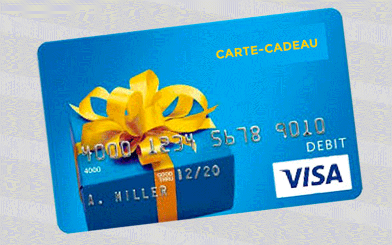 Remportez l'une des cartes cadeaux Visa de 250$