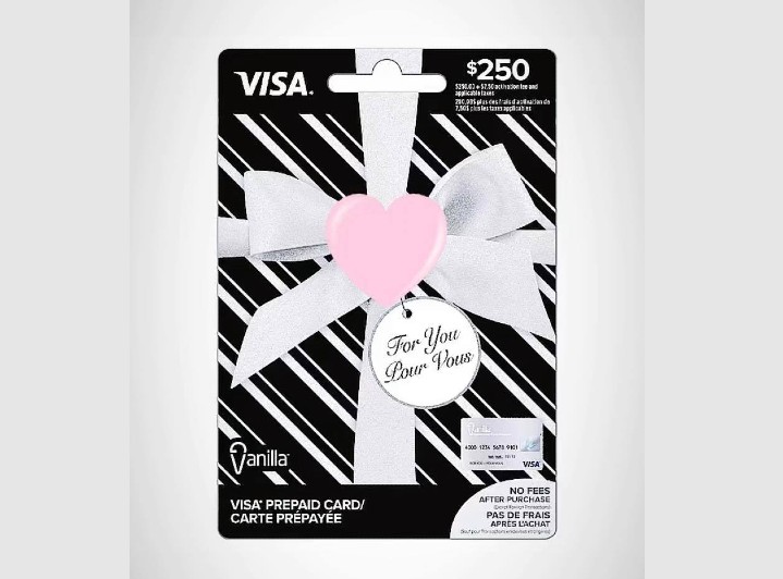 Gagnez une carte prépayée de 250$ !