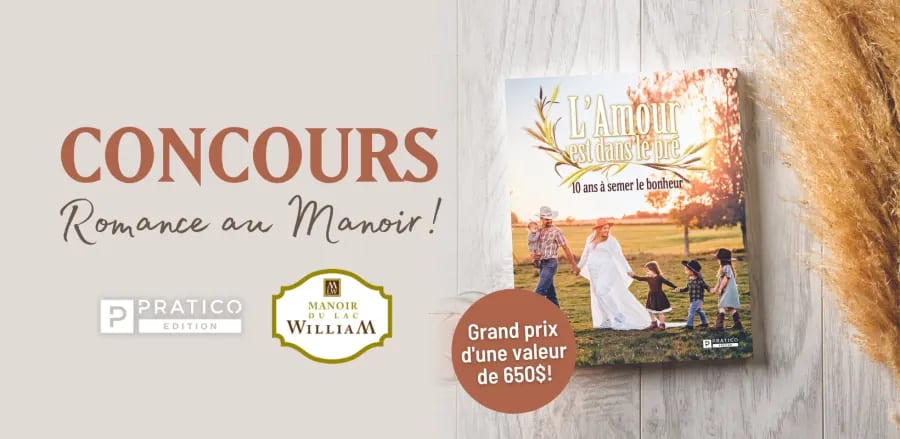 Gagnez un forfait romantique au Manoir au Lac William !