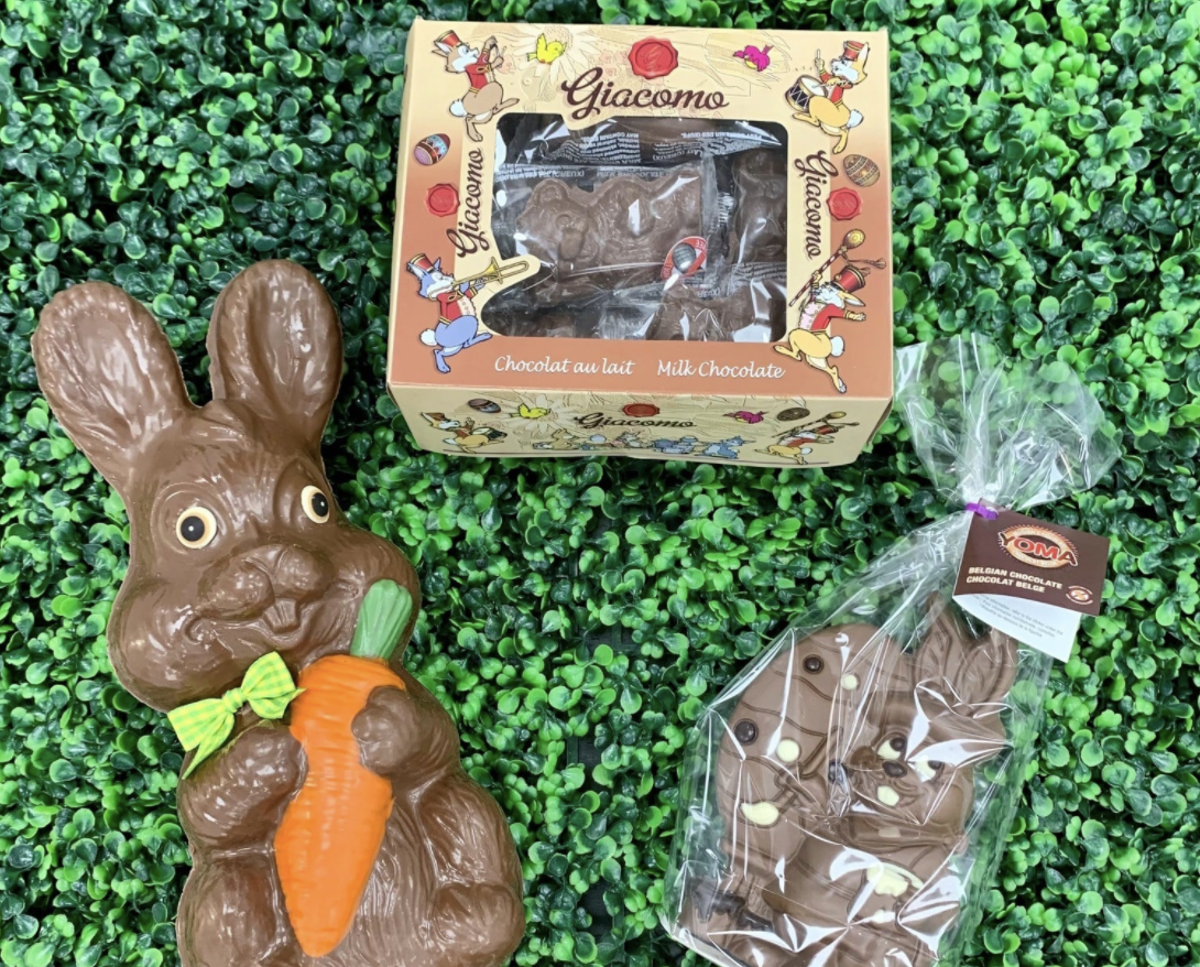 Remportez un ensemble de lapins en chocolat !