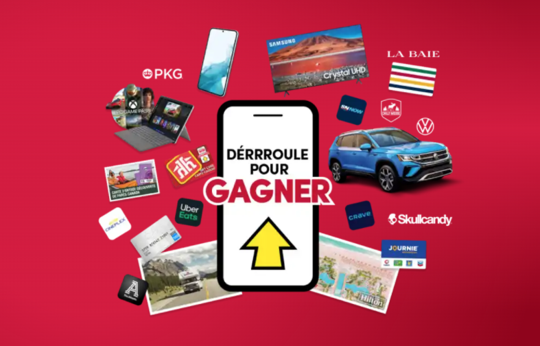Millions de prix café et aliments Tim Hortons, 15 chars Volkswagen, 10 ans d’essence gratuite…