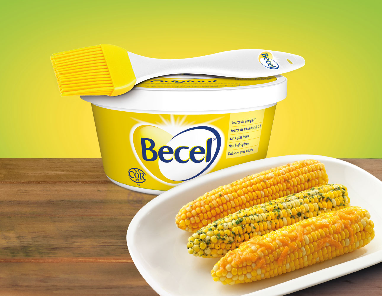 A profiter : Margarine Becel (680g – 907g) à 1.49$ seulement !