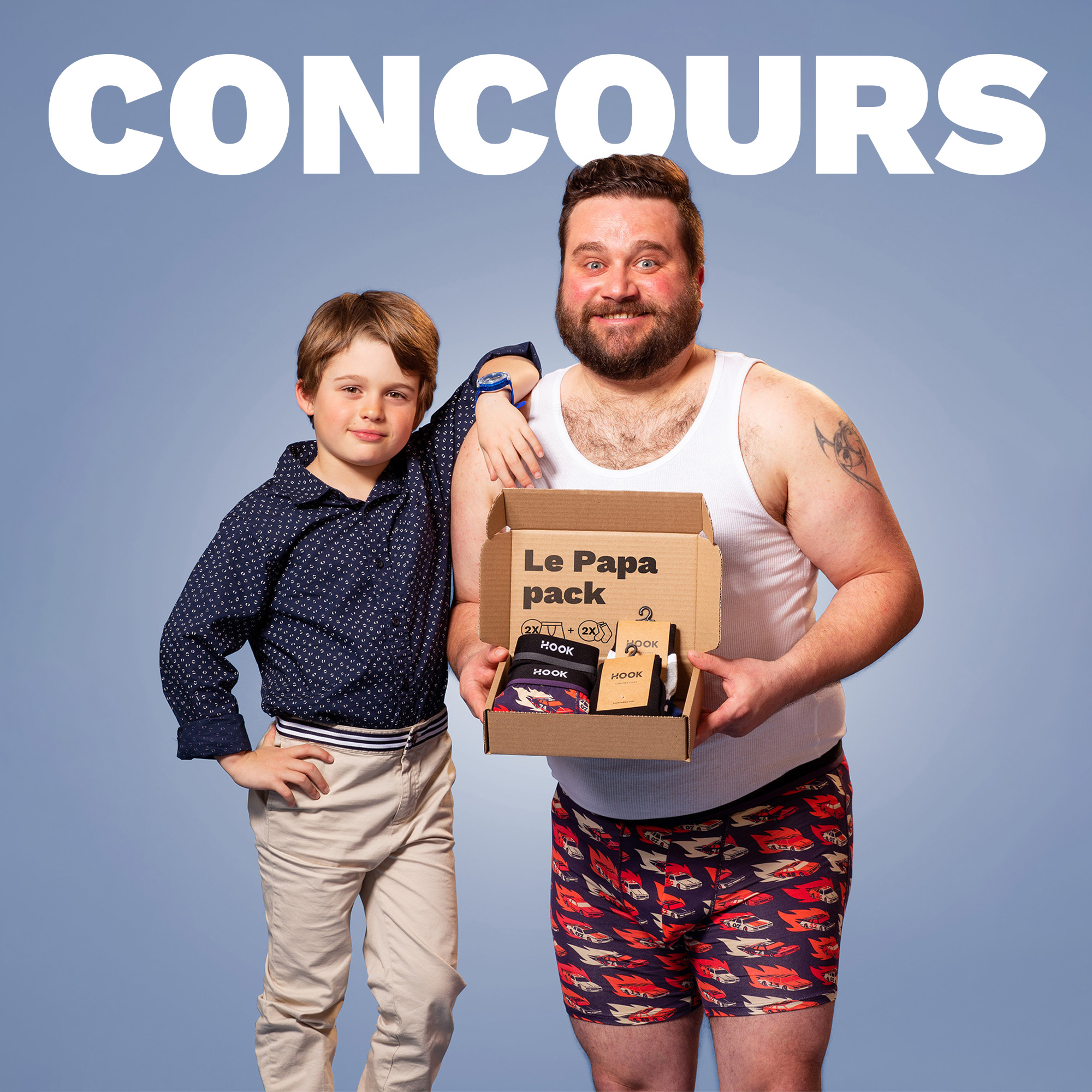 Un coffret cadeau Hook Underwear à gagner !