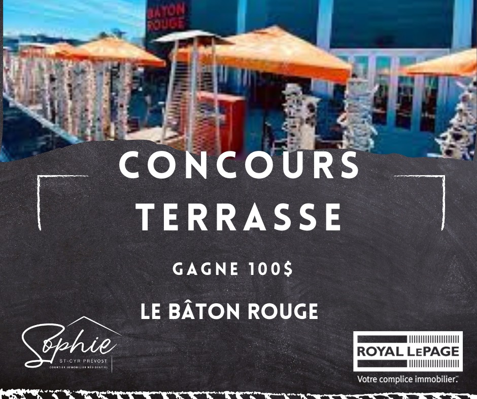 Remportez un certificat cadeau de 100$ chez Le Bâton Rouge