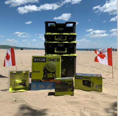Tentez de remporter l'un des 5 assortiments de produits Ryobi