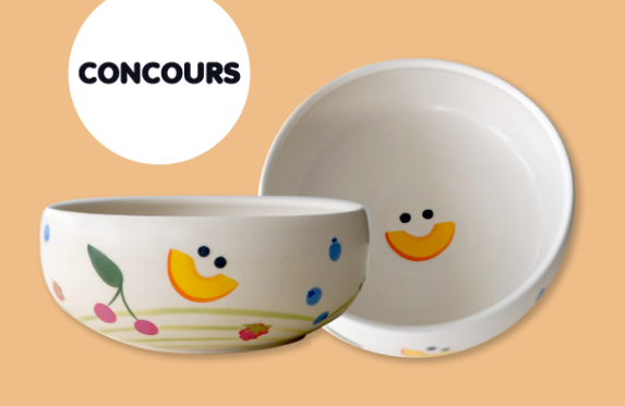 Gagnez  125 bols en céramiques faits main  !