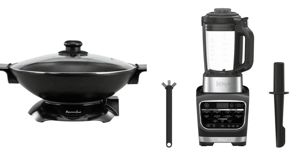 Gagnez un mélangeur Ninja Foodi + un wok électrique professionnel !