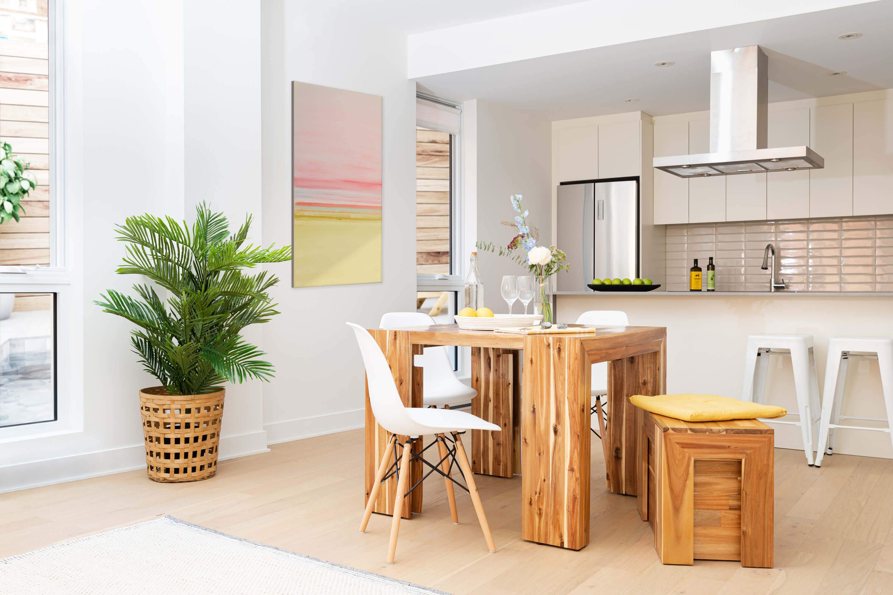 Une table Transformer 6-en-1 en bois franc de 3199$ à remporter !
