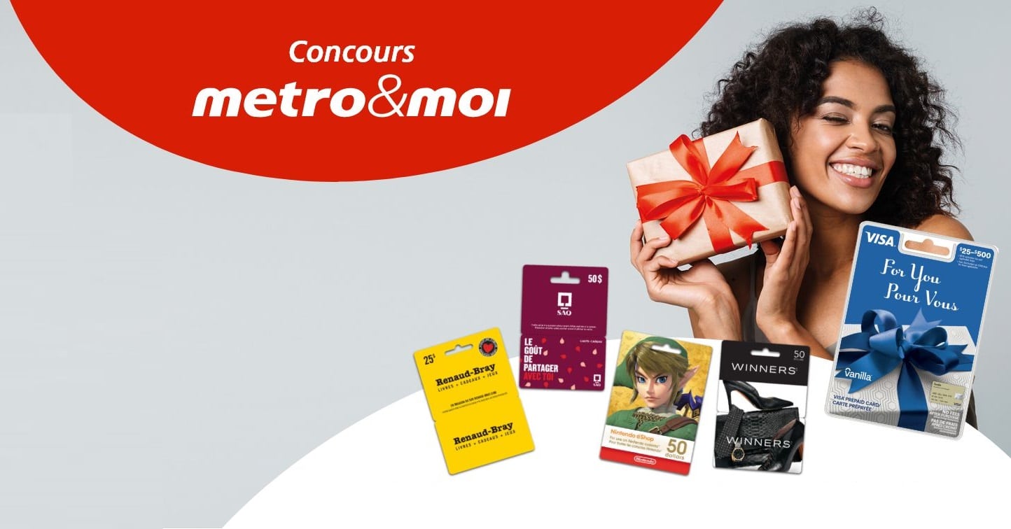 Gagnez l'une des 30 cartes cadeaux Vanilla Visa de 100$ !