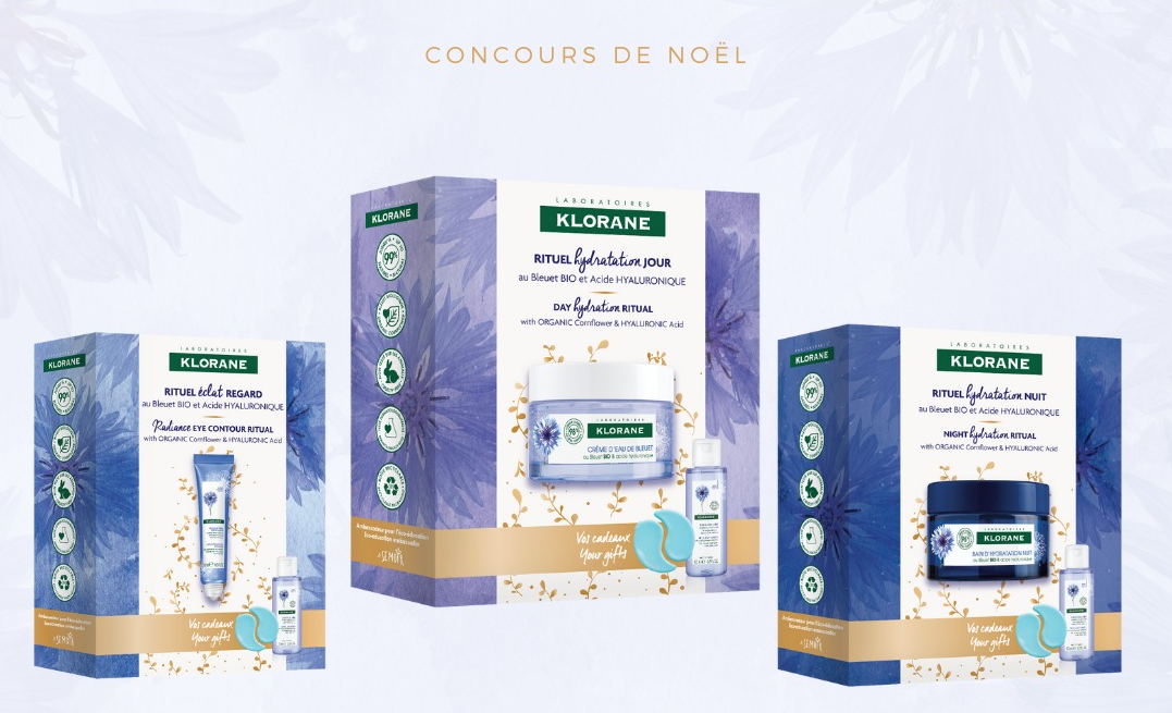 Gagnez un assortiment des nouveaux soins à la Menthe Aquatique BIO de Klorane!