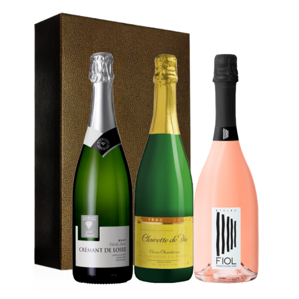 Gagnez deux coffrets de TROIS bouteilles de vin effervescents !