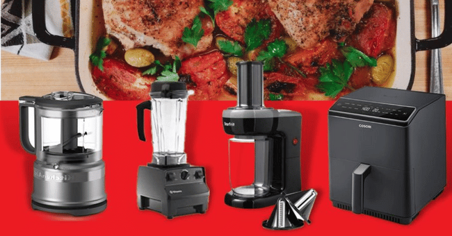 Gagnezv 5 ensembles de petits électroménagers de cuisine KitchenAid, Vitamix, Cosori !