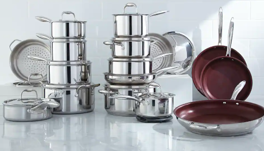 A gagner :4 batteries de cuisine Paderno de 13 pièces, 4 ensembles de produits gratuits et+ !