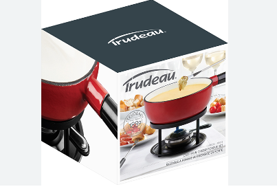 A gagner : Un ensemble à fondue Trudeau + des fromages L’Ancêtre !