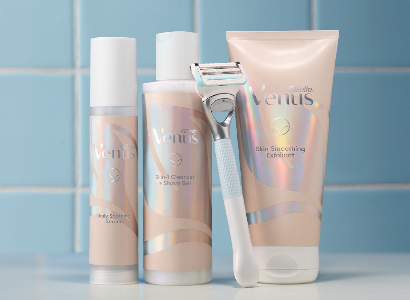 GRATUIT : Essayez le rasoir, le nettoyant et le gel à raser 2en1 Venus de Gilette !