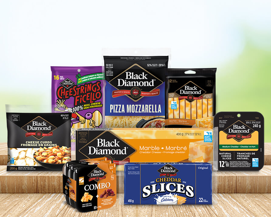 Obtenez gratuitement une boîte de Sauce aux 4 fromages Black Diamond !