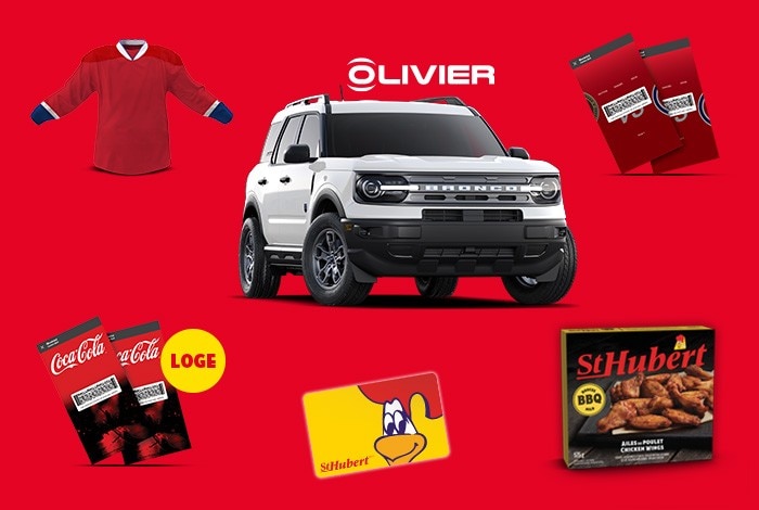 Gagnez 185 000$ en prix chez St-Hubert !