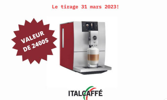 Remportez une machine à café Jura de 2400$ !