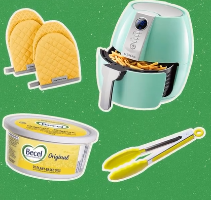 A gagner :Une friteuse à air, des accessoires, des coupons et+ !