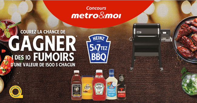 Gagnez l'un des 10 fumoirs Weber à granules de bois SmokeFire EX4 de 1499$ !