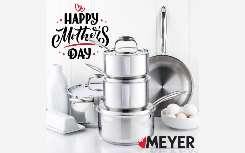 Gagnez une batterie de cuisine Meyer Accolade de 10 pièces !