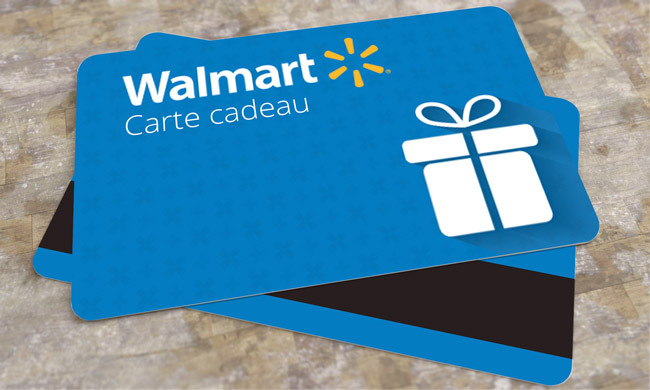 Gagnez des cartes cadeaux Walmart de 500$ chacune !