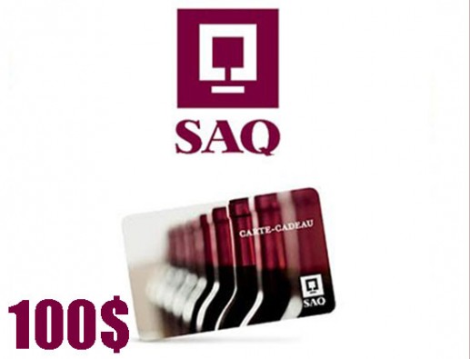 Gagnez une carte cadeau SAQ de 100$ offerte!