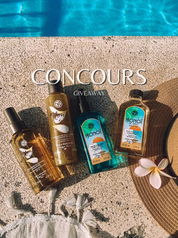 Gagnez 6 produits Monoï d’Yves Rocher !