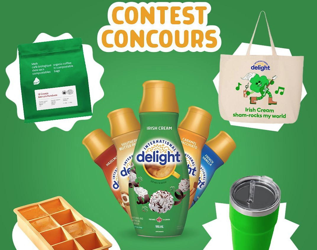 Remportez 5 ensembles cadeaux International Delight !