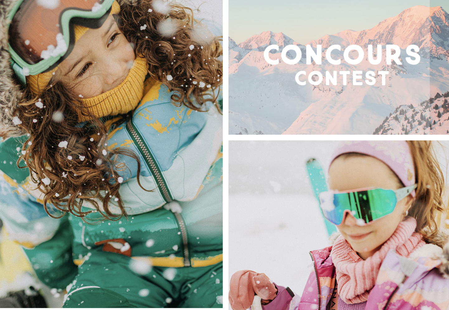 Gagnez DEUX habits de neige Souris Mini au choix !