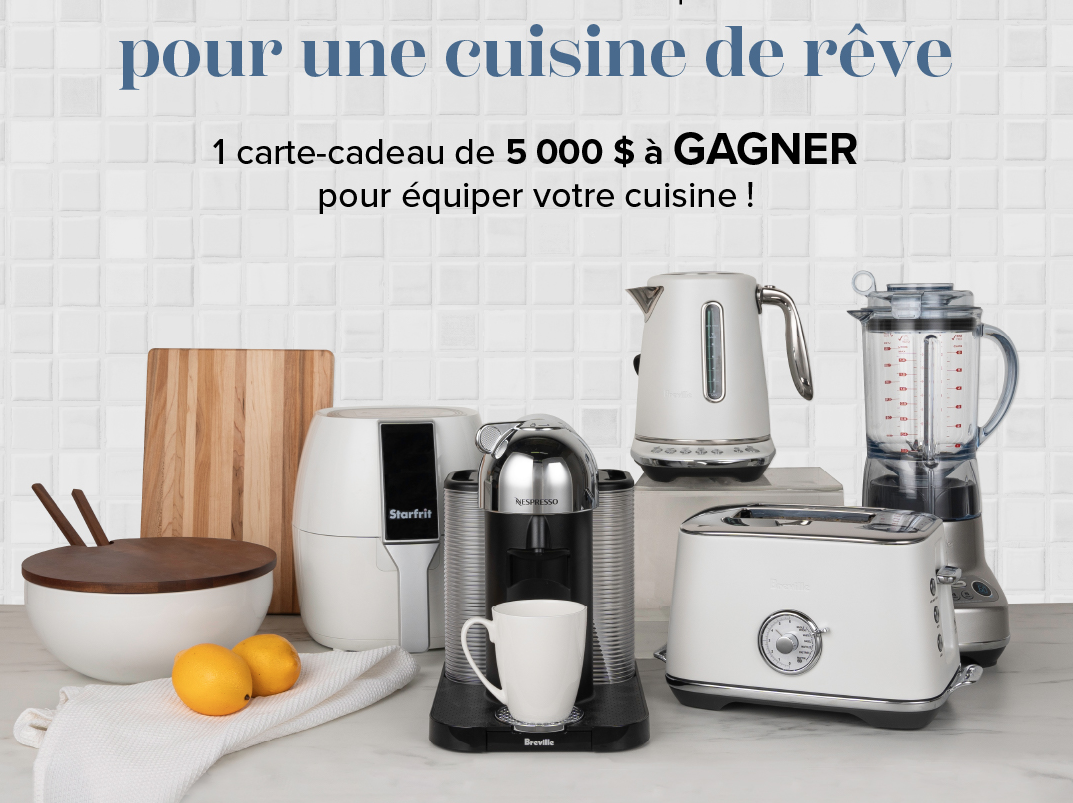 Gagnez 5000$ avec Linen Chest pour équiper votre cuisine !