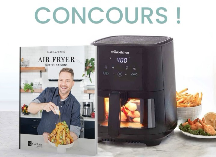 Gagnez une friteuse à air Thinkkitchen et+ !
