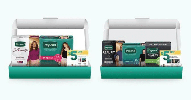 Recevez une trousse d’essai Depend GRATUITE