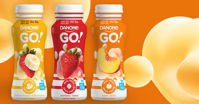 Obtenez un Yogourt à boire Danone Go! GRATUIT