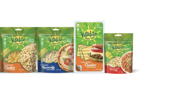 Obtenez gratuitement un emballage des Tranches à saveur de cheddar non laitier de Vitalite