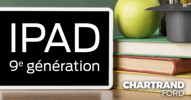 Gagnez un iPad 9ème génération avec écran Retina de 10.2po