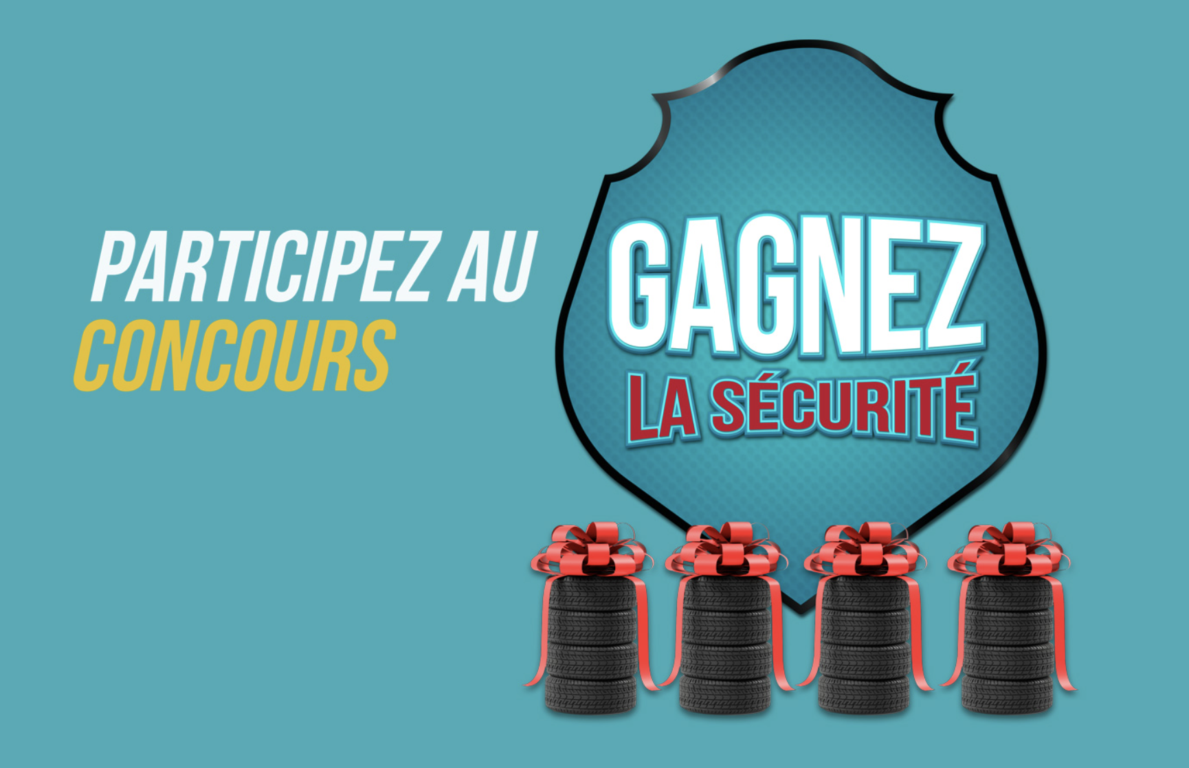 Gagnez 4 ensembles de pneus d’hiver de 500$ !