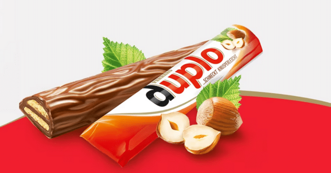 Obtenez des barres de chocolat Ferrero Duplo GRATUITES