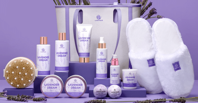 Recevez des échantillons gratuits de la crème pour le corps Lavender Dream de Spa Luxetique