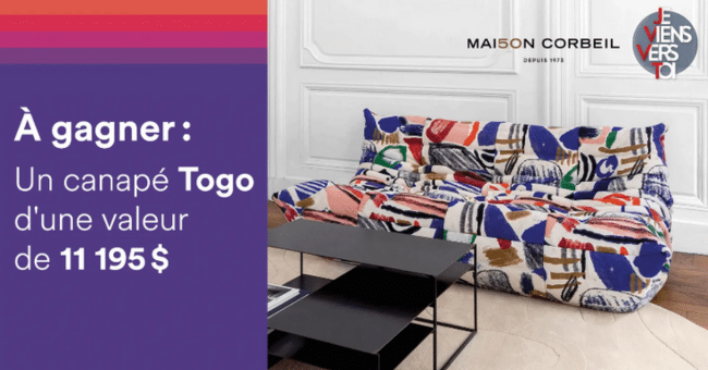 Remportez un canapé Ligne Roset de 11195$
