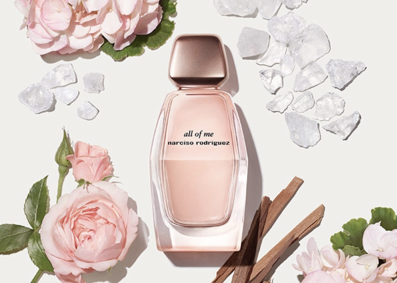 Échantillons gratuits du parfum All of Me de Narciso Rodriguez !