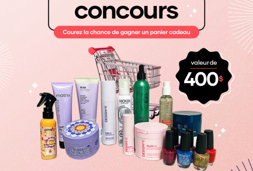 Gagnez un panier cadeau Beauté Star de 400$ !